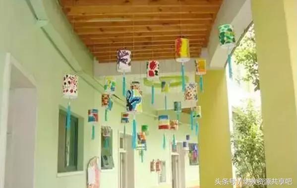 幼儿园中秋节主题墙，幼儿园元旦主题墙创意手工简单
