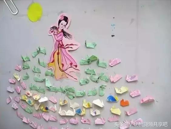 幼儿园中秋节主题墙，幼儿园元旦主题墙创意手工简单