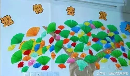 幼儿园中秋节主题墙，幼儿园元旦主题墙创意手工简单