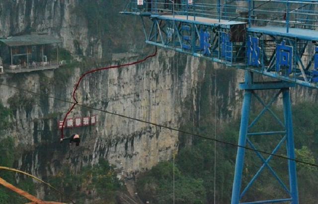 十大蹦极点排名，国内十大蹦极地