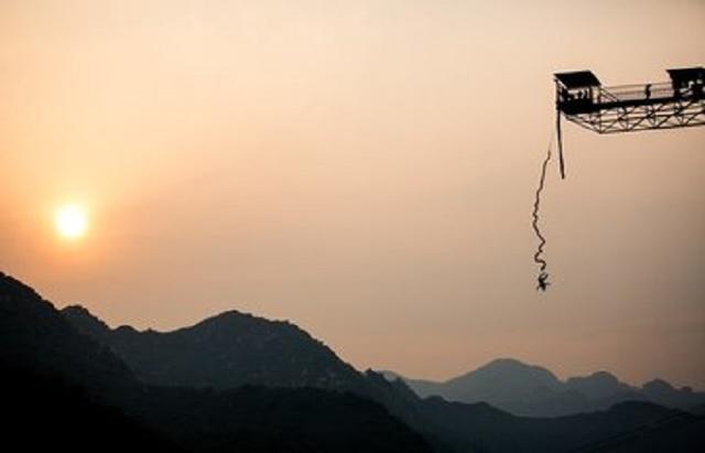 十大蹦极点排名，国内十大蹦极地