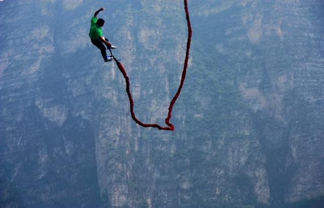 十大蹦极点排名，国内十大蹦极地