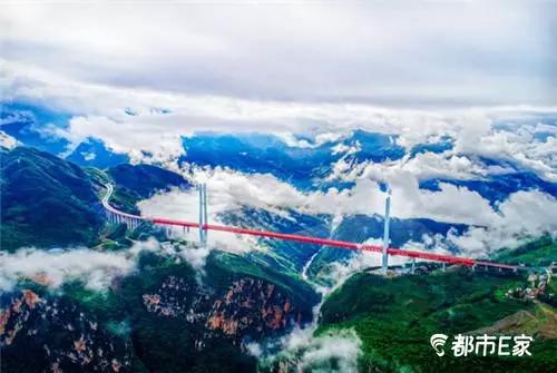 北盘江大桥有多高，世界第一大桥高度565米北盘江大桥