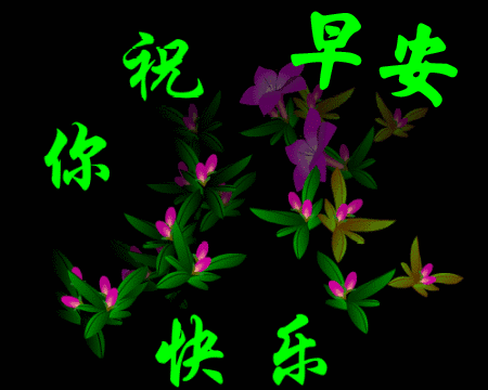 早上好的问候表情图片闪图动态，早上好问候的话