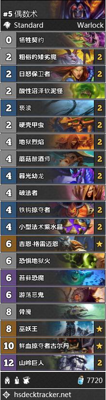 nga炉石传说天梯周报，炉石传说NGA国服周报