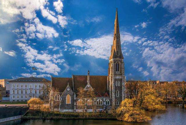 丹麦哥本哈根北欧风情，北欧最大城市之一的哥本哈根