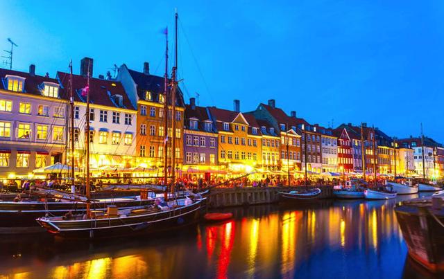 丹麦哥本哈根北欧风情，北欧最大城市之一的哥本哈根