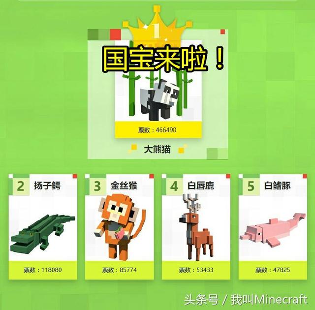 我的世界熊猫种类介绍，我的世界：不同熊猫有不同个性