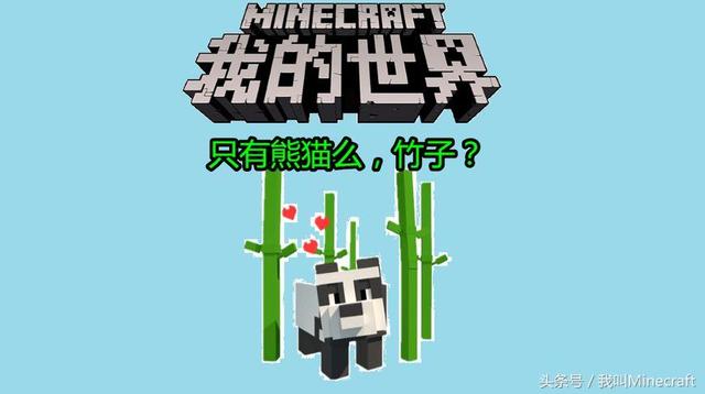 我的世界熊猫种类介绍，我的世界：不同熊猫有不同个性
