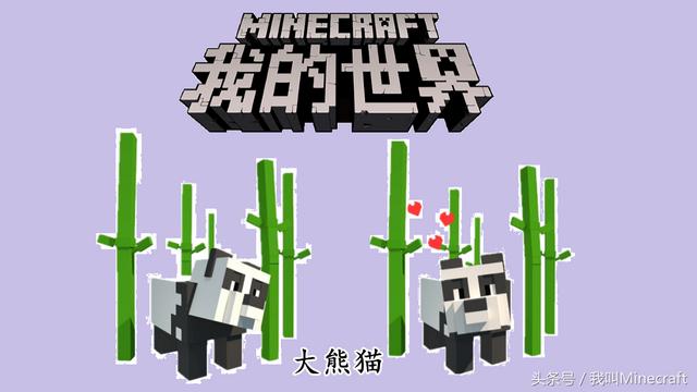 我的世界熊猫种类介绍，我的世界：不同熊猫有不同个性