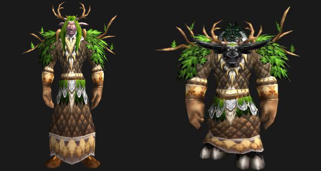 魔兽世界幻化大全，魔兽世界-各职业极具代表性的（魔兽世界人气最高的幻化）