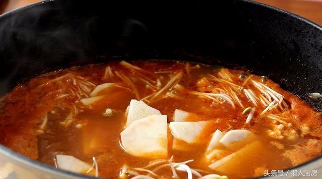 正宗韩式大酱汤做法家庭，一位韩国朋友传授的