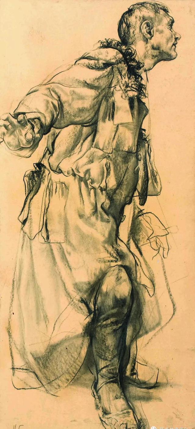 列宾美院素描示范，俄罗斯列宾美术学院