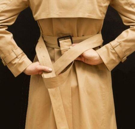 大衣腰带系法简单又好看，大衣的腰带总是不会系