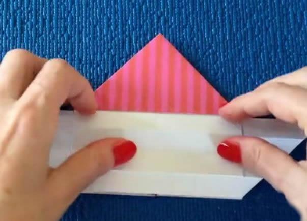 折纸带翅膀爱心，亲子折纸：带有翅膀的爱心