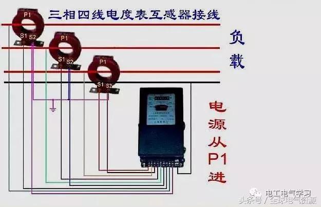 学会这22个电能表接线图，单相电能表接线过程