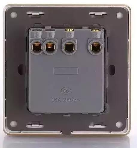 双开单控开关怎么接线，4线双开单控开关怎么接线