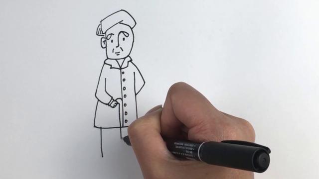 爷爷奶奶简笔画，爷爷奶奶怎么画简笔画又好看（孝敬老人简笔画.）