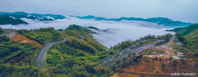盘山十八弯最美公路，河南最美盘山公路