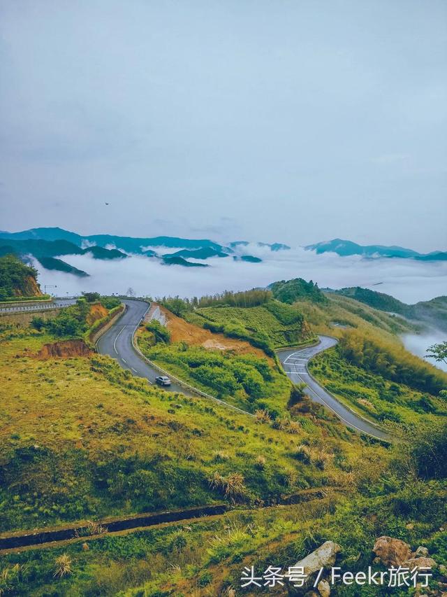 盘山十八弯最美公路，河南最美盘山公路