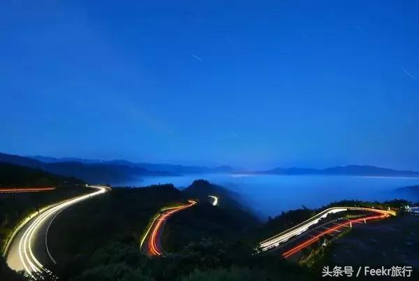 盘山十八弯最美公路，河南最美盘山公路