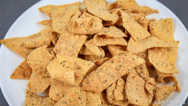 怎样炸麻叶又酥又脆，一碗面粉两个鸡蛋