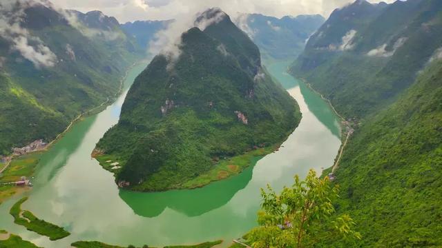 红水河第一湾旅游攻略，红水河第一弯美得如此低调