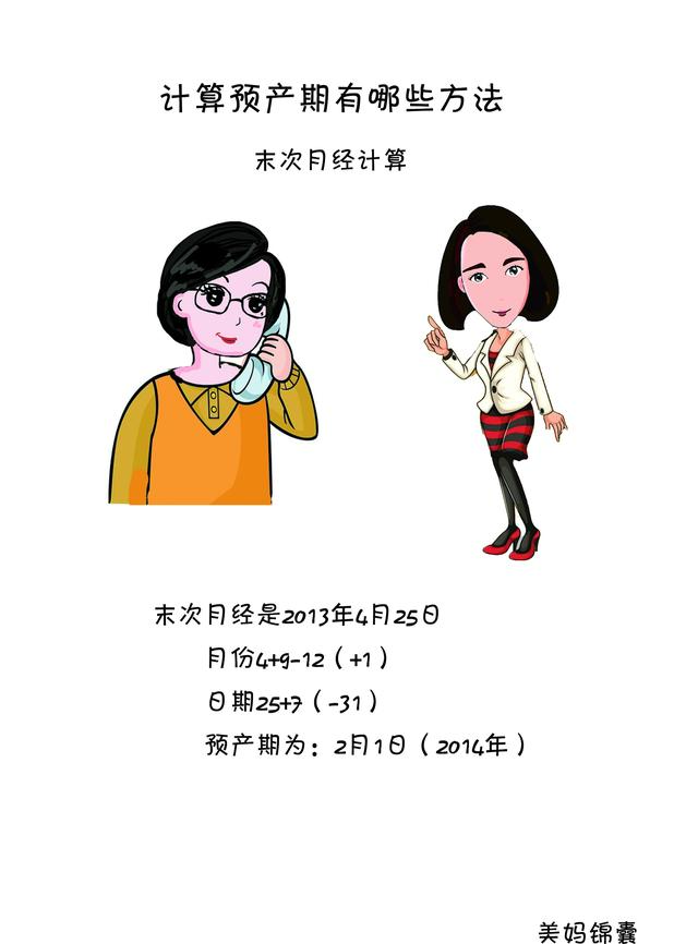  预产期计算器表， 预产期计算器（用预产期告诉你怎样计算宝宝是男是女……）