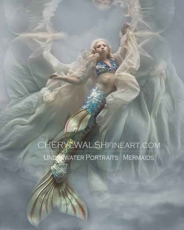 迄今为止最真实的美人鱼画面，看过那么多水下美人鱼