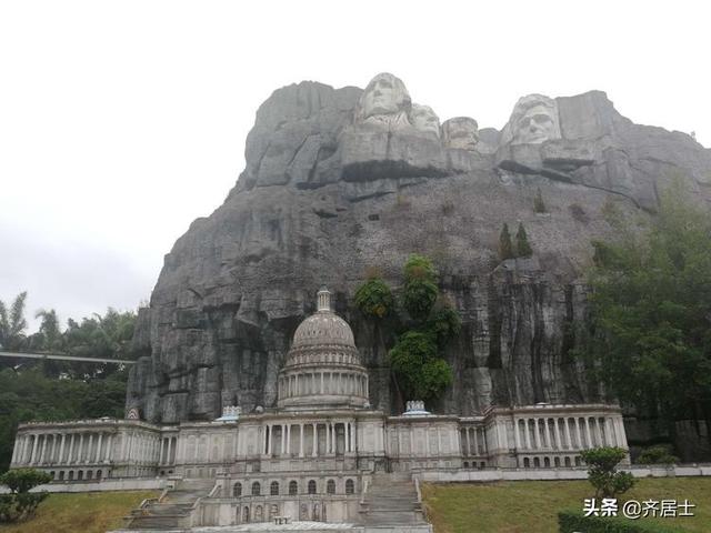 深圳世界之窗景区游览图，深圳世界之窗之国外景观