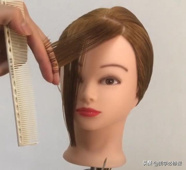 八字刘海怎么剪，如何快速学会剪八字刘海