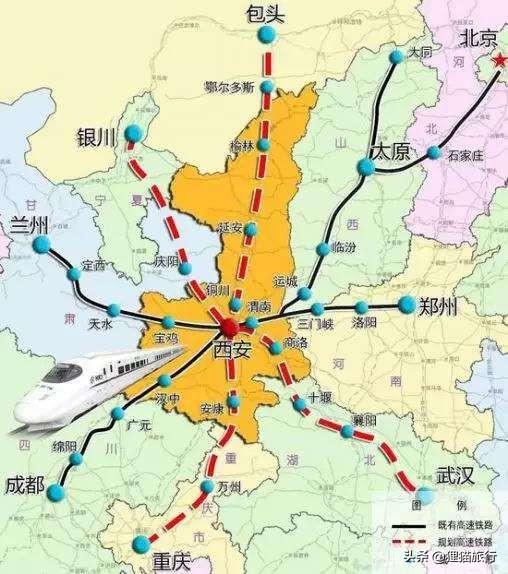 大同到西安高铁，大同到西安高铁在哪里（山西高铁突破一千公里）