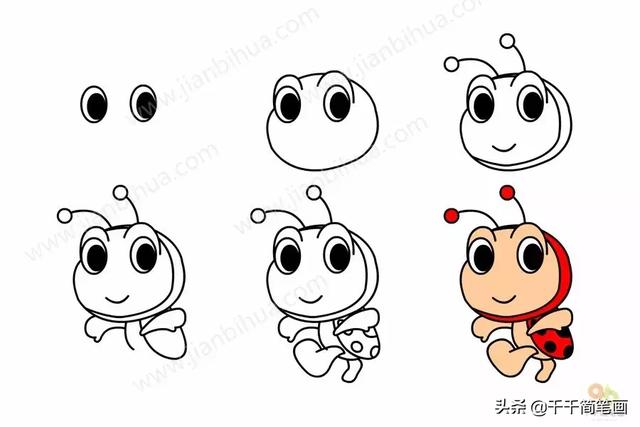 幼儿园简笔画动物，画动物教程大全简笔画幼儿园