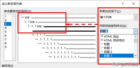 word如何对多级标题进行自动编号，轻松实现Word标题段落自动编号