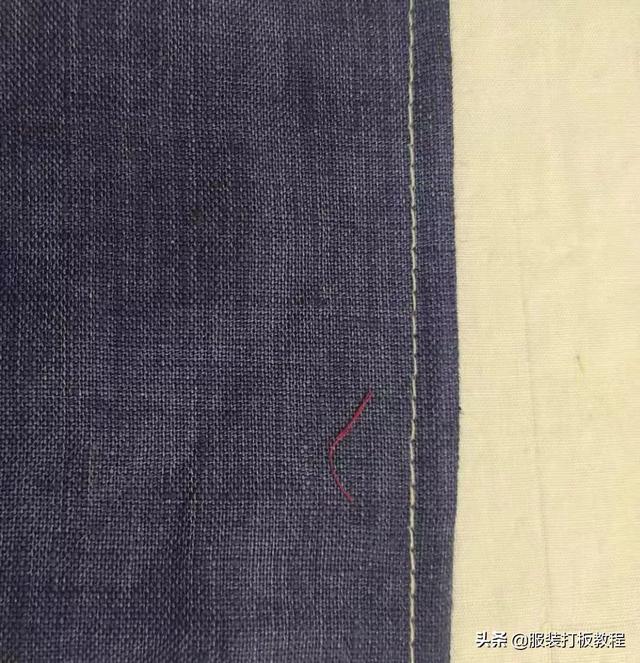 缝衣服单层锁边缝法，5种缝法教你没有锁边机如何做衣服