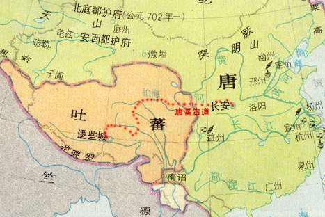 文成公主入藏目的地是哪里，你认为文成公主入藏到底走的是哪条路