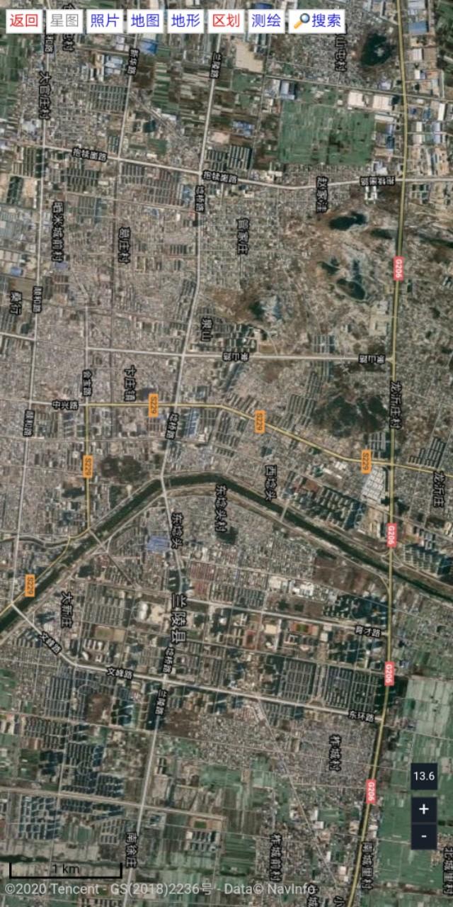 山东省临沂市地图，临沂市中心城区图