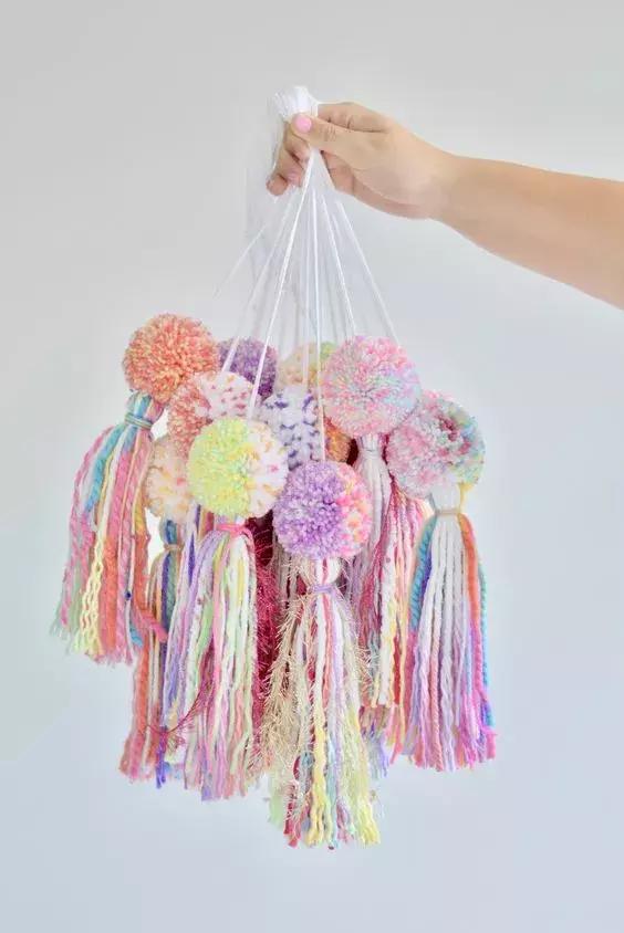 手工流苏又漂亮又简单怎么做，还比传统流苏更加好看哦