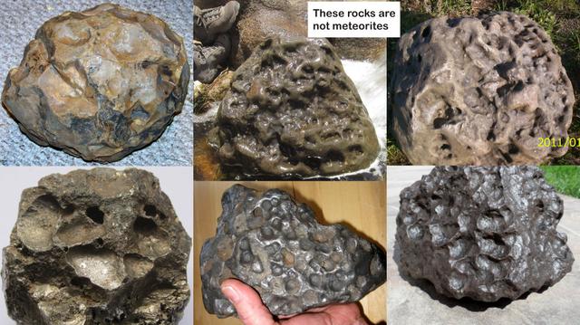 陨石的直观鉴别方法，陨石鉴伪完全手册