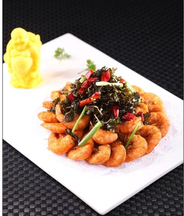 正宗茶叶虾的做法，高山茶香虾的制作教程