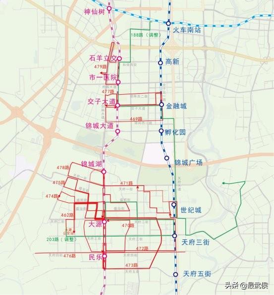 成都地铁5号线线路图，成都地铁5号线3期线路图