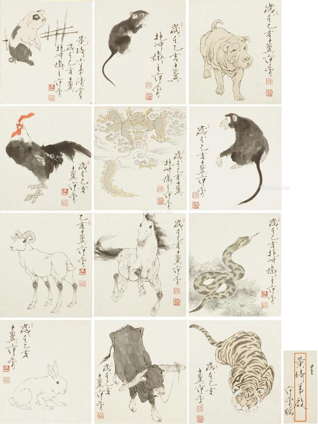 富贵福狮唐狮子，祥瑞动物之狮虎