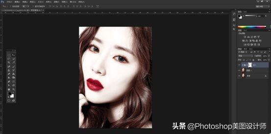 万圣节高级妆容教程，PS万圣节妆容