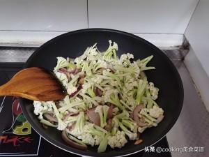 素炒菜花的做法，家常素炒花菜的做法（家常素菜菜谱）