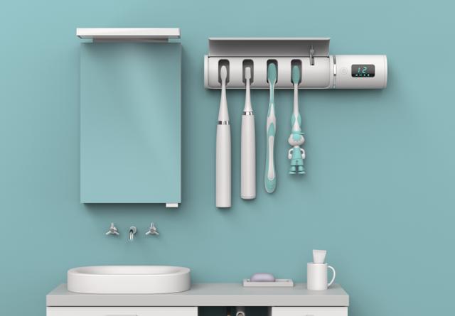 新款牙刷消毒器，牙刷的消毒柜