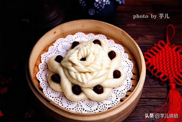 正宗枣花馍简单做法，枣花馍馍最新做法