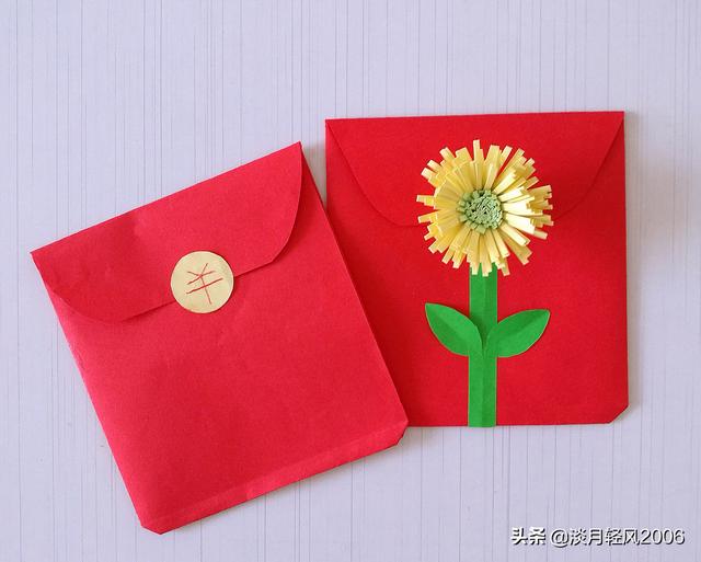 红包怎么做手工漂亮简单，亲子手工快过年了