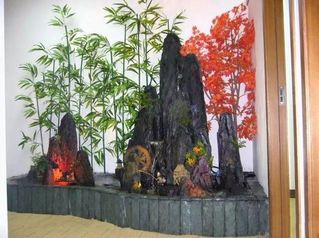 庭院水景观怎么设计，庭院中式元素—叠水