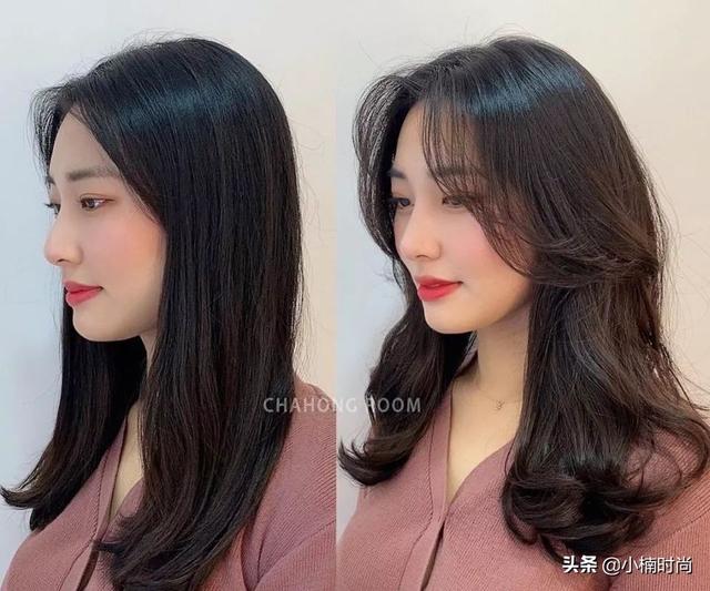 中碎发发型图片女，中短碎发发型裁剪图