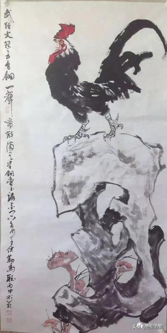 国画三只公鸡寓意，原来国画鸡竟有这么好的吉祥寓意